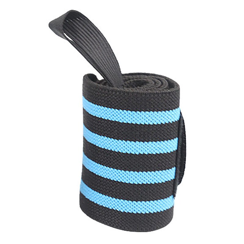 Muñequera KD35 para levantamiento de pesas, deportes Sanda de Karate, bádminton, vendaje de muñeca para gimnasio, soporte de muñeca, pulsera de Taekwondo: One piece blue