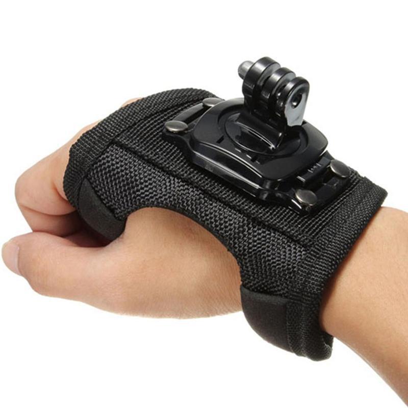 Sangle de poignet 360 degrés pour gopro hero grip, sangle de poignet, sangle de fixation, ceinture, caméra, trépied à main, cuir: Default Title