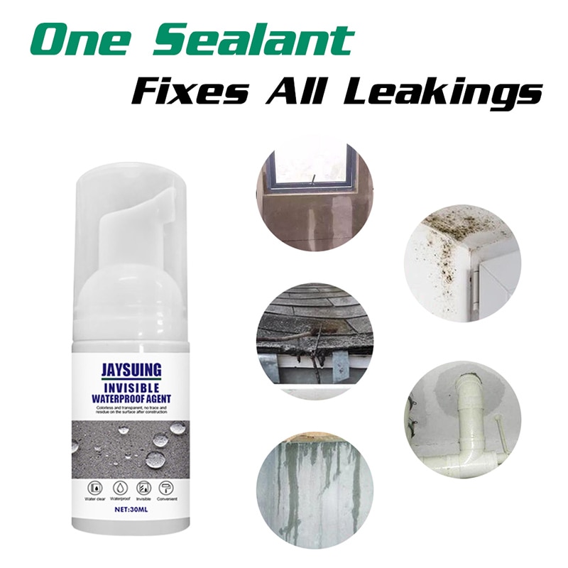 1 Pc 30ml Super Strong Bonding Spray Anti Leaking Sealant Spray Leak-Trapping Repair Anti-Leaking Sealant Spray