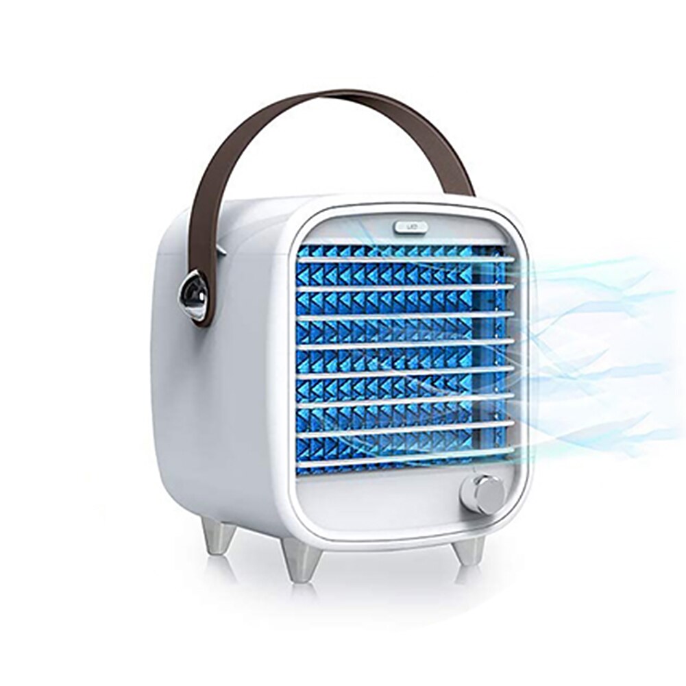 Mini Draagbare Airconditioner Usb Home Office Purifier Nachtlampje Koelventilator