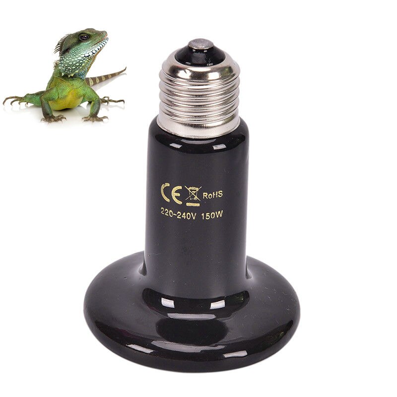 25-200W 220V Keramische Pet Warmte Licht Lamp Heater Broedmachine Reptiel Slang Groeien