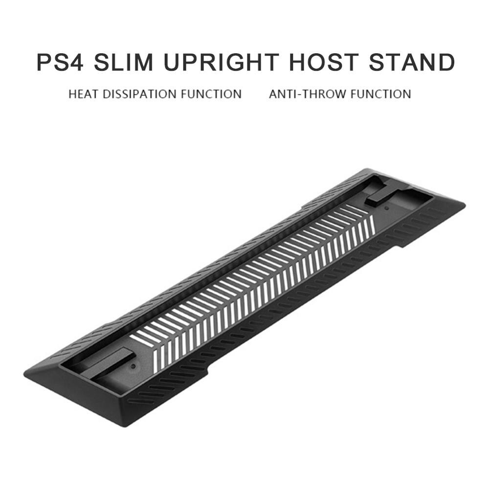 Ps4 Slim Vertical Stand Dock Mount Supporter Base Houder Voor Sony PS4 Slanke Zwarte