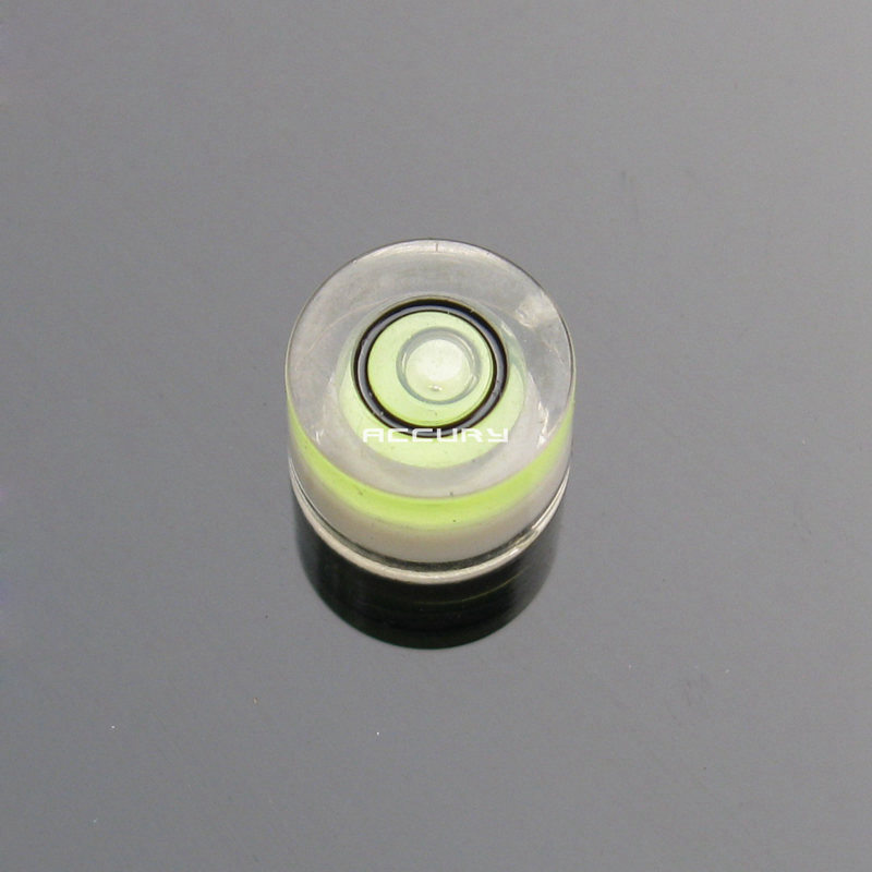 Inclinómetro de nivel de burbuja de precisión, 100 piezas, 8x5,5mm, medidor de nivel de agua, instrumento de medición de nivel
