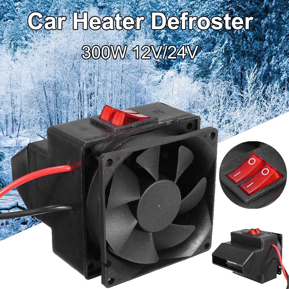 12 V/24 V 300W Winter Auto Elektrische Kachel Verwarming Ventilator Venster Ontdooier Voorruitverluchting
