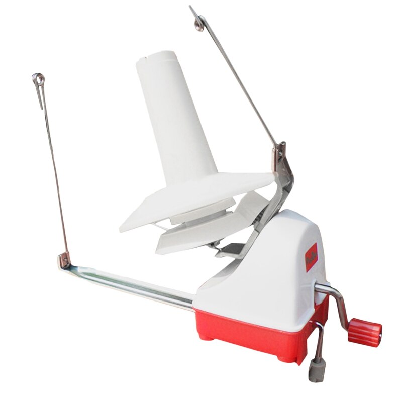 Bobinadora rápida para hilo de fibra, bobinadora de bolas de lana, bobinadora manual, máquina bobinadora de Cable, herramienta de costura de artesanía de hilo de fibra de lana: Default Title