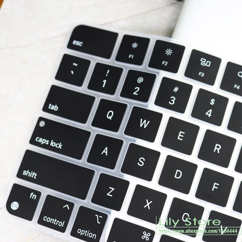 Tastaturbeskytter til apple imac 24 tommer eu magic tastatur med touch id  a2449 m1 chip  a2450 2449 2450