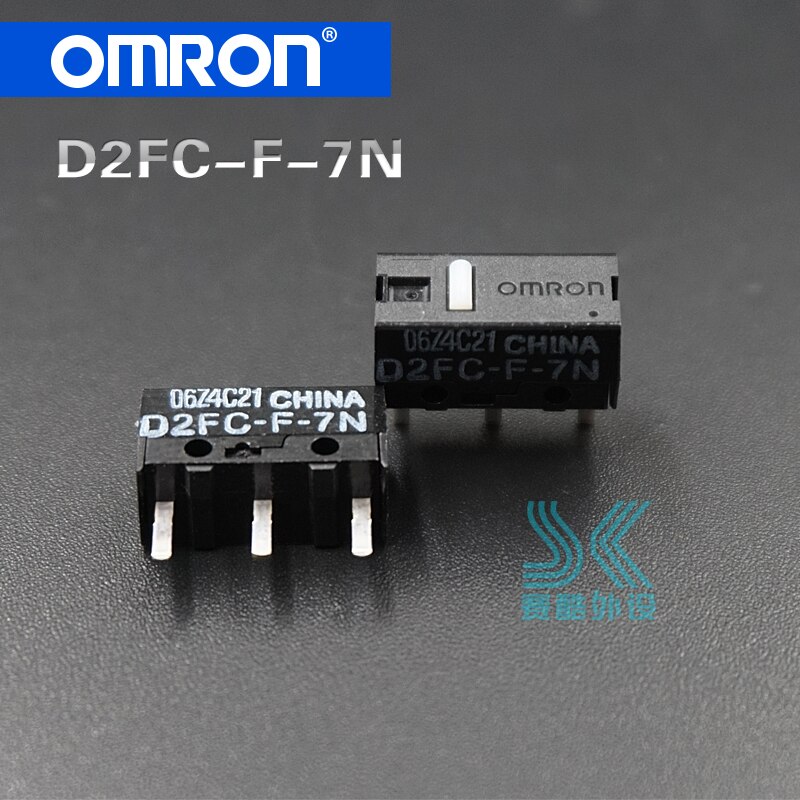 OMRON-microinterruptor de ratón, D2FC-F-7N, 10M, 20M, D2FC-F-K(50m), FL-NH, D2F-F, D2F-01FL, D2F-01F-T,: D2FC-F-7N