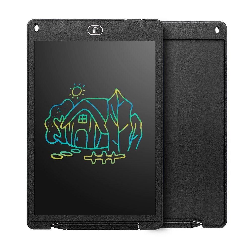 12-inch Portable Smart LCD Writing Tablet Electronic Notepad Drawing Graphics Handwriting Pad Ultra-thin Board: Blue