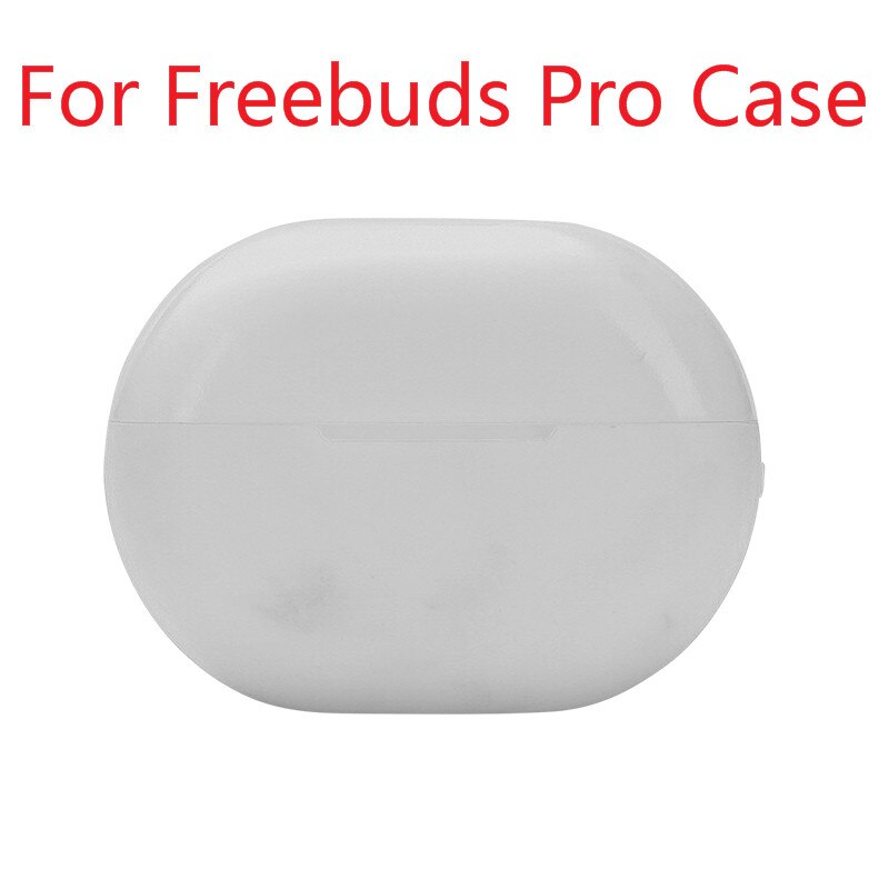 Cover for Huawei Freebuds Pro Case Soft Silicone Cute freebuds pro earphone Protector Accessories for Huawei freedubs pro Cases: white