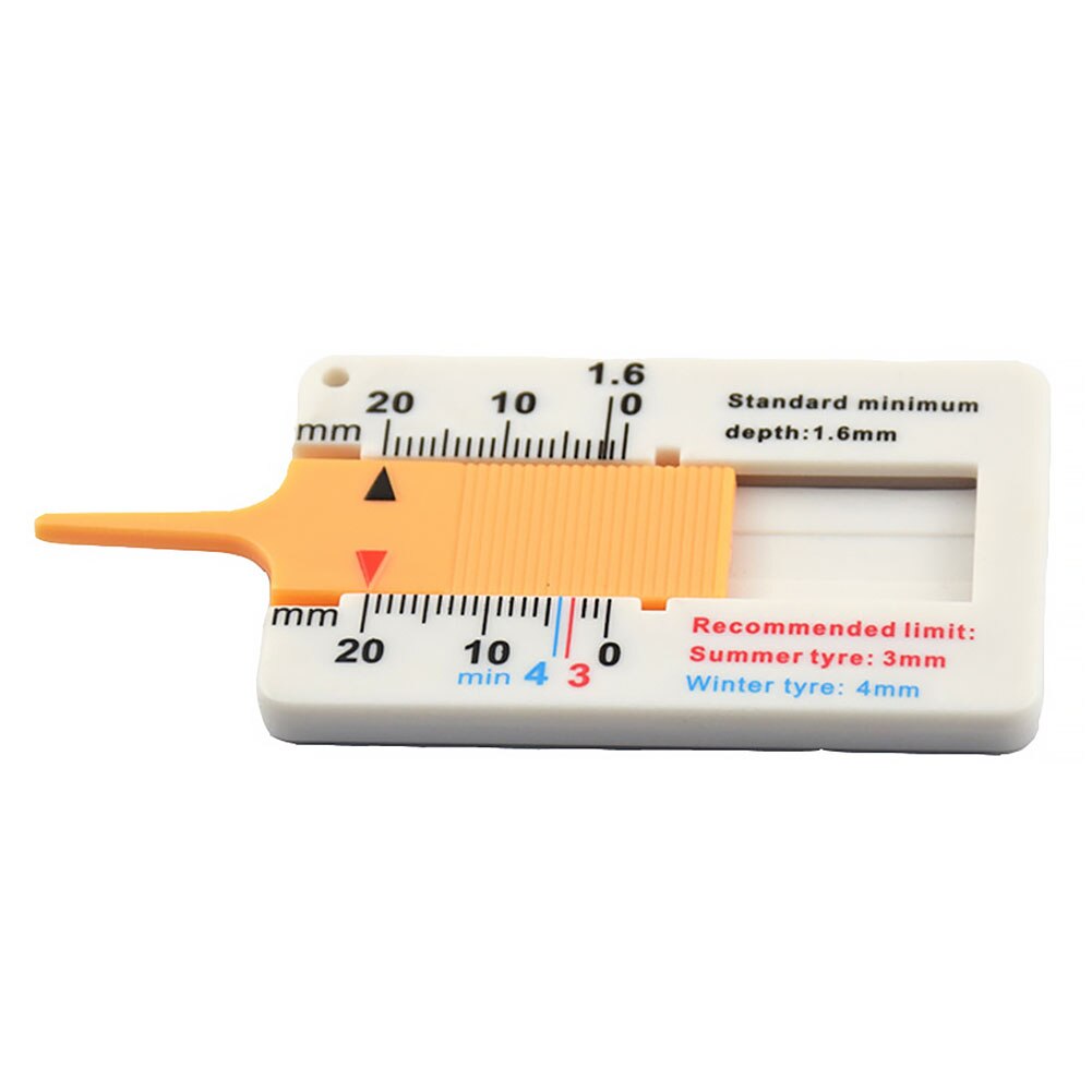 Mini TG105 TG101 LCD Digital para neumático de coche calibrador de neumáticos medidor herramienta manómetro barómetros medidor de espesor de presión de aire: Whtie 0-22 mm