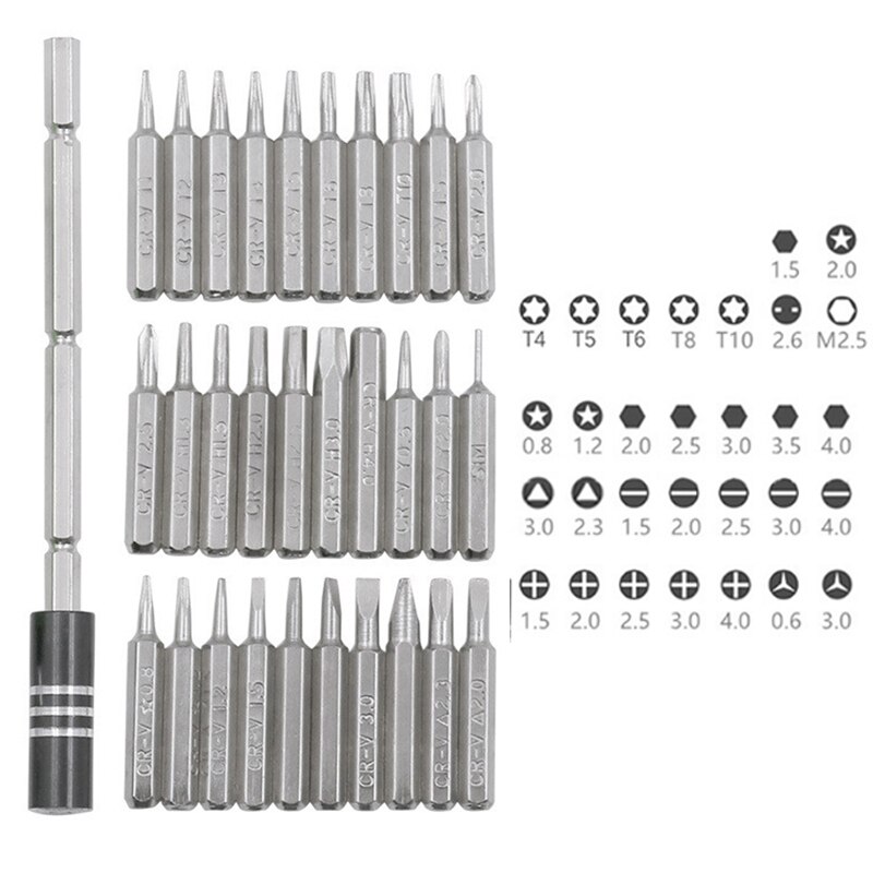 32 In 1/25 In 1 Schroevendraaier Set Mobiele Telefoon Reparatie Tool Box Schroevendraaier Bits Kit Voor Telefoons Camera thuis Gereedschap