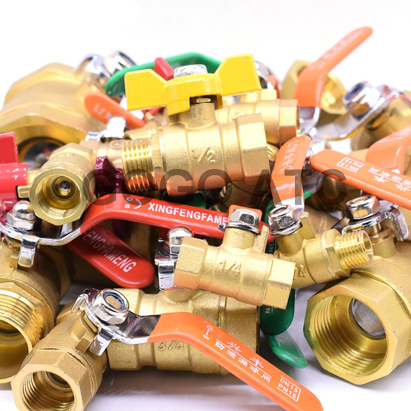 high qualitythickened long handle butterfly valve brass ball valve DN15 1/2 water valve