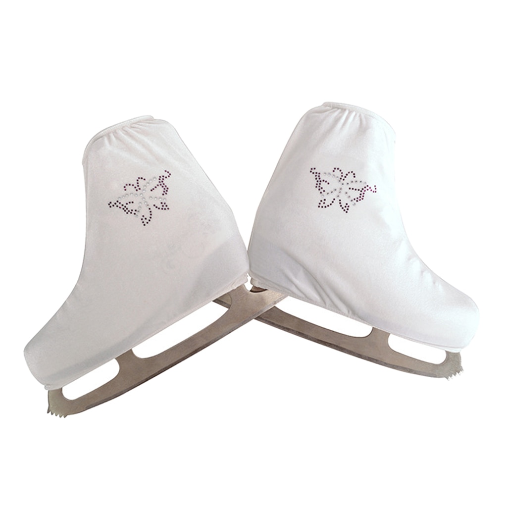 Kunstskøjteløb boot varm fløjl oversko rulleskøjter beskytter ærme