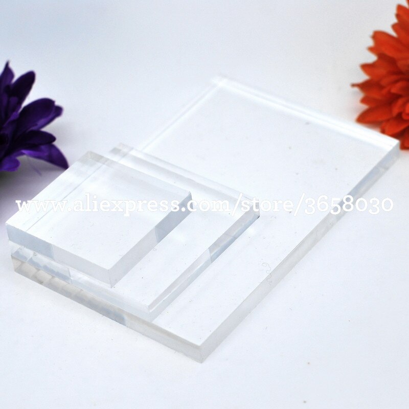 Acrylic stamp block for scrapbooking stamps 8072301