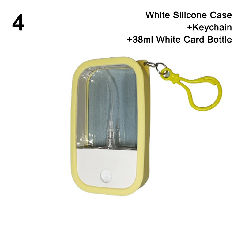 38ML Portable Keychains Card Spray Dispenser Bottle High Pressure Alcohol Disinfectant Mist Spray Bottle: TYHB2171-A4