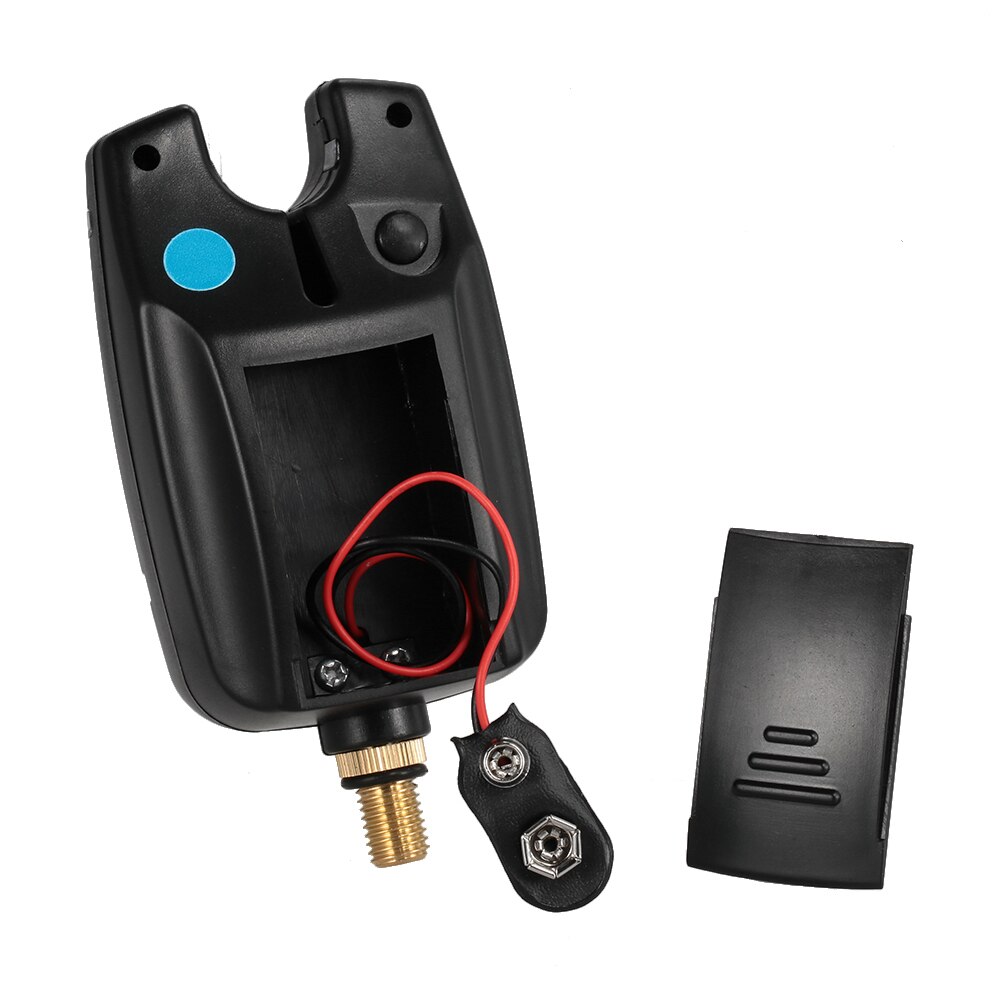 Lixada Fishing Alarm 6 LEDs Fishing Alerts Bite Alarm Pesca Indicator Sound on Fishing Rods Tackle Gear Tone Volume JY-28 Carp