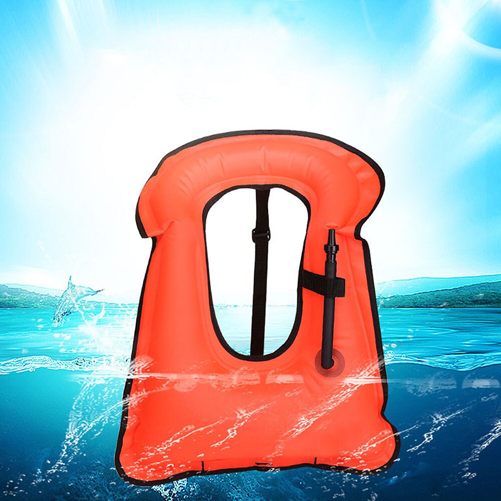 Life Jacket Adult Inflatable Snorkel Vest Portable Child Safety Jacket Floating Swimming Surfing Water Sports Life Saving Jacket