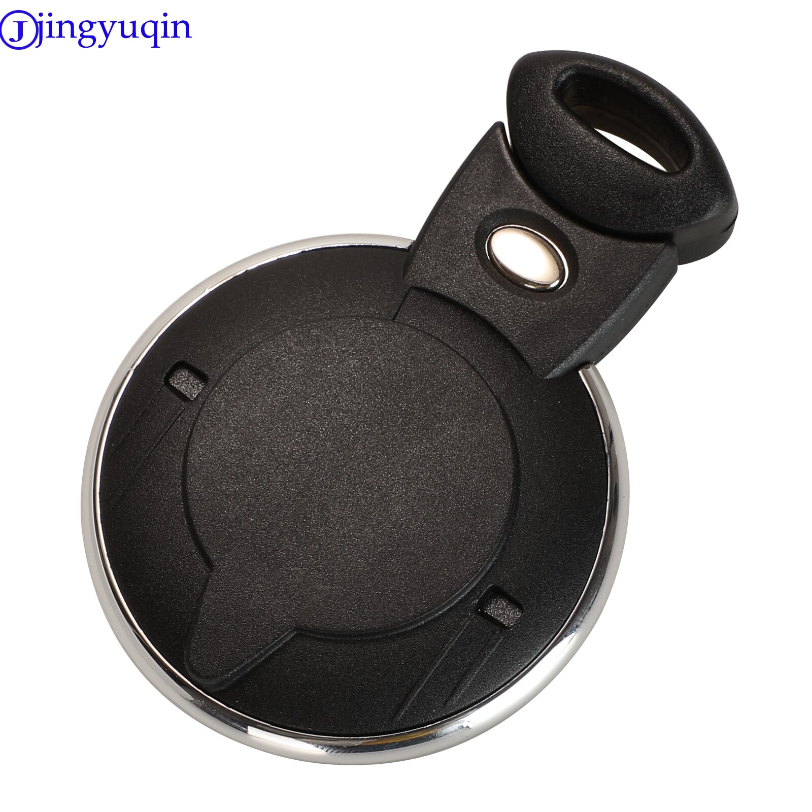 Jingyuqin 3 Knoppen Afstandsbediening Smart Card Key Shell Fob Case Cover Voor Bmw Mini Cooper Auto Smart Key Met Blade