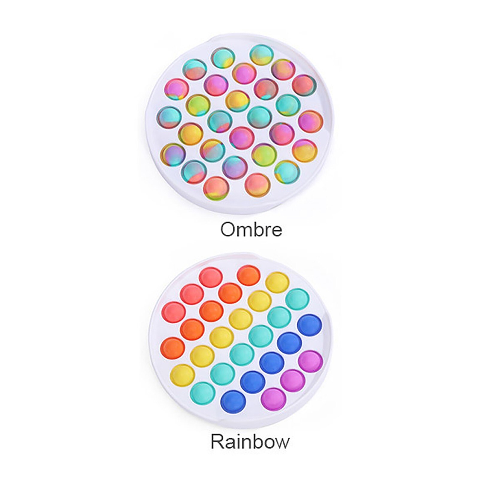 Erwachsene freundlicher Lustige Pop Zappeln Spielzeug drücken-knallt blasiert Sensorischen Spielzeug Für Autismus Squishy Lustige Anti-betonen Pop Zappeln reliver betonen