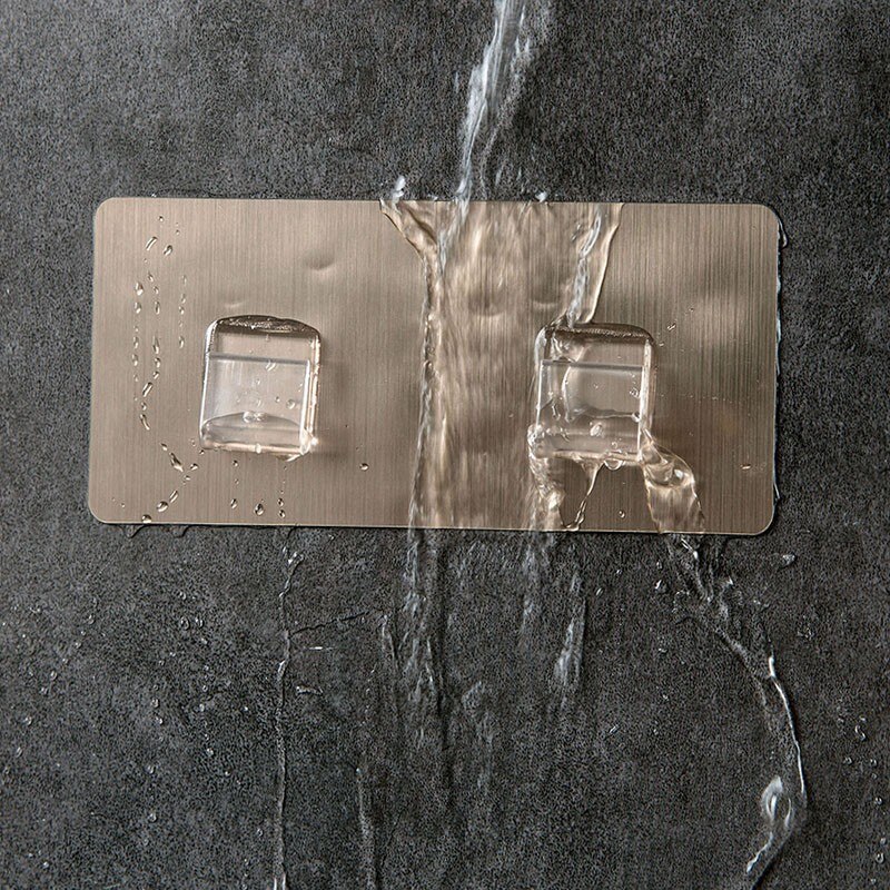 1pc kodin muovikoukkua vedenpitävä tarrakoukku keittiöön kylpyhuone hylly tarra seinään vahva liima koukku ripustin teline