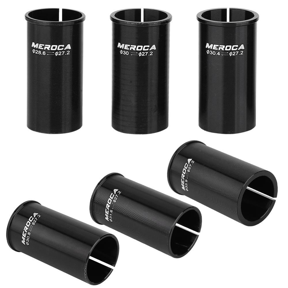 Bike Seatpost Tube Adapter Aluminum Alloy Bicycle Seat Post Tube Seatpost Reducing Sleeve Adapter 27.2mm to 28.6/30/30.4/30.8/31