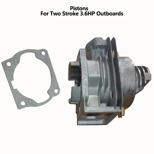 HANGKAI 2-stroke 3.6 HP Outboards Parts for Hangkai Two Stroke 3.6HP Gasline Engine Original Parts Marine Propulsion Accessories: APRICOT