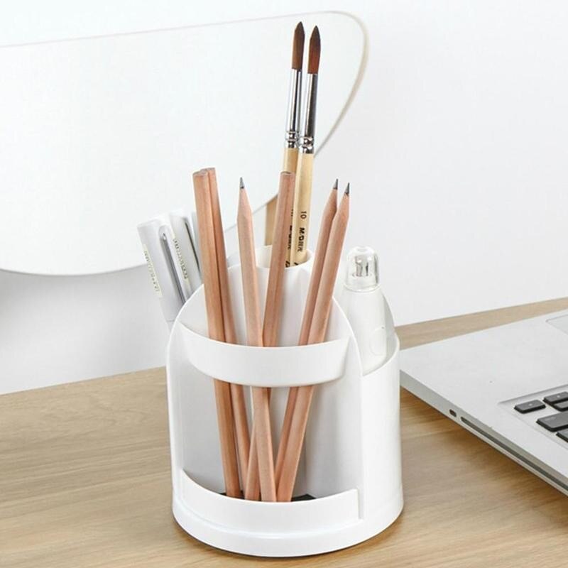 1pc Desk Pen Organizer Holder Caddy Office Pencil Irregular Storage Desktop Object Mesh Small Office Container Z2U9