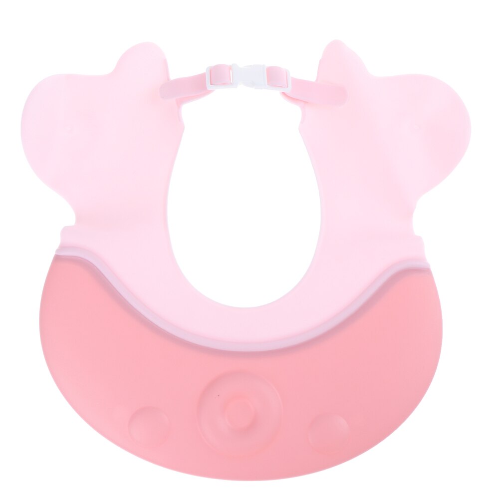 1 Pc Baby Shampoo Cap Leuke Vleugel Dier Baby Hoed Peuter Wash Hair Shield Kids Douche: Roze