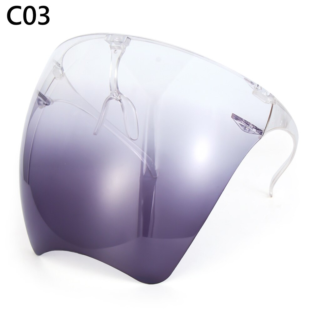 Rijden Veiligheidsbril Anti-Fog Bril Uv Beschermende Zonnebril Visor Full Face Cover Dagelijks Entertainment Eyewear: 3