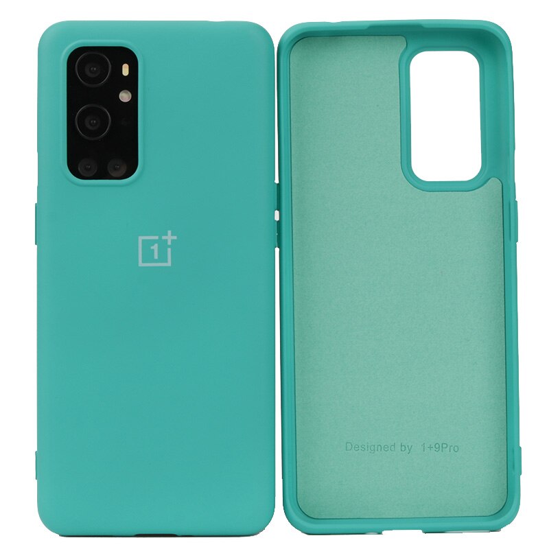 Oneplus 9 9pro flüssigkeit silikon fall für oneplus 9pro original schlank weiche rückseitige abdeckung one plus 9 9 pro silikon fall: For Oneplus 9 pro / Fruit green