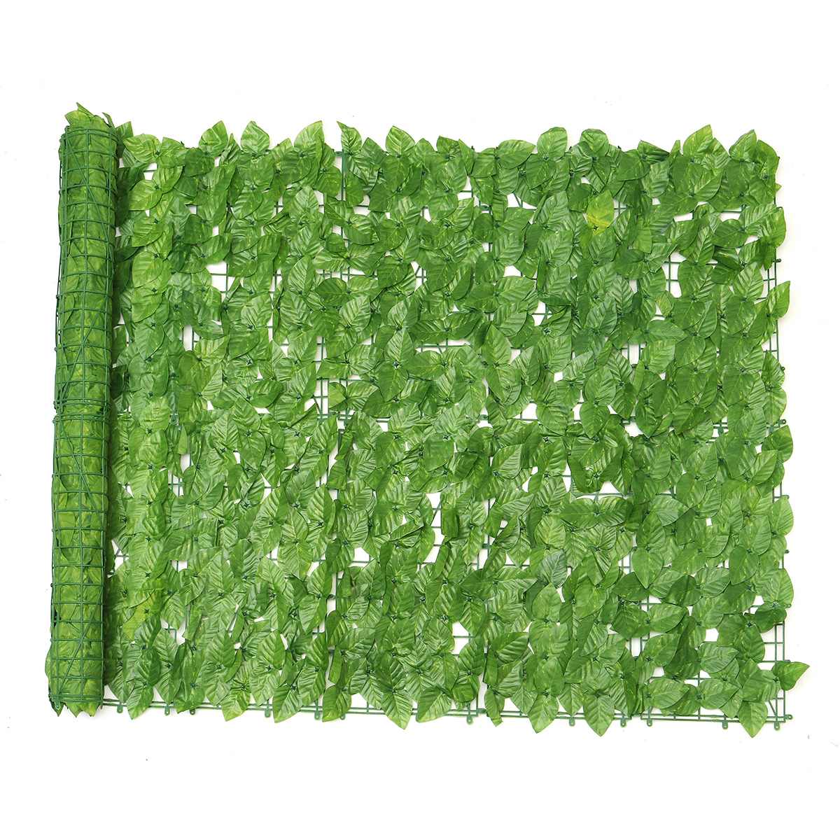 Artificial Leaf Garden Fence Screening Roll UV Fade Protected Privacy Artificial Fence Wall Landscaping Ivy Garden Fence Panel: E