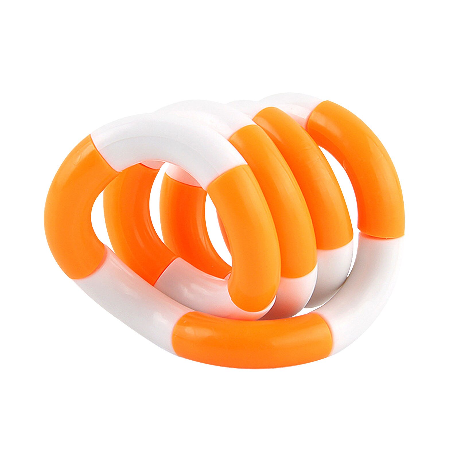 Anello ritorto magico Fidget trucco corda groviglio Fidget giocattoli creativo fai da te avvolgimento tempo libero educazione antistress Kid AdultToy: Orange