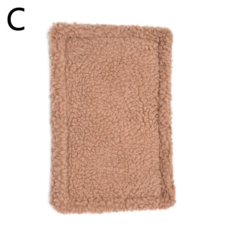 Zachte Fleece Hamster Mat Pluche Huisdier Hamster Kussen Mat Egel Eekhoorn Warme Deken Cavia Bed Slapen Bed Huisdier Producten: C