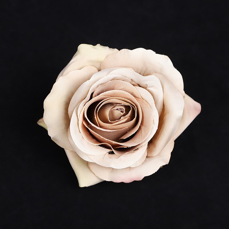 30 stk kunstige blomster silke roser hoved julepynt til hjemmet bryllup dekorative planter kranse brude tilbehør: 3
