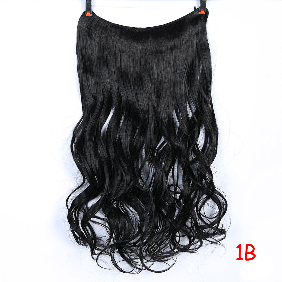 Extensiones de pelo Natural liso WERD, extensiones de pelo Artificial de fibra química de alta temperatura, pelo grande ondulado: P4 / 24