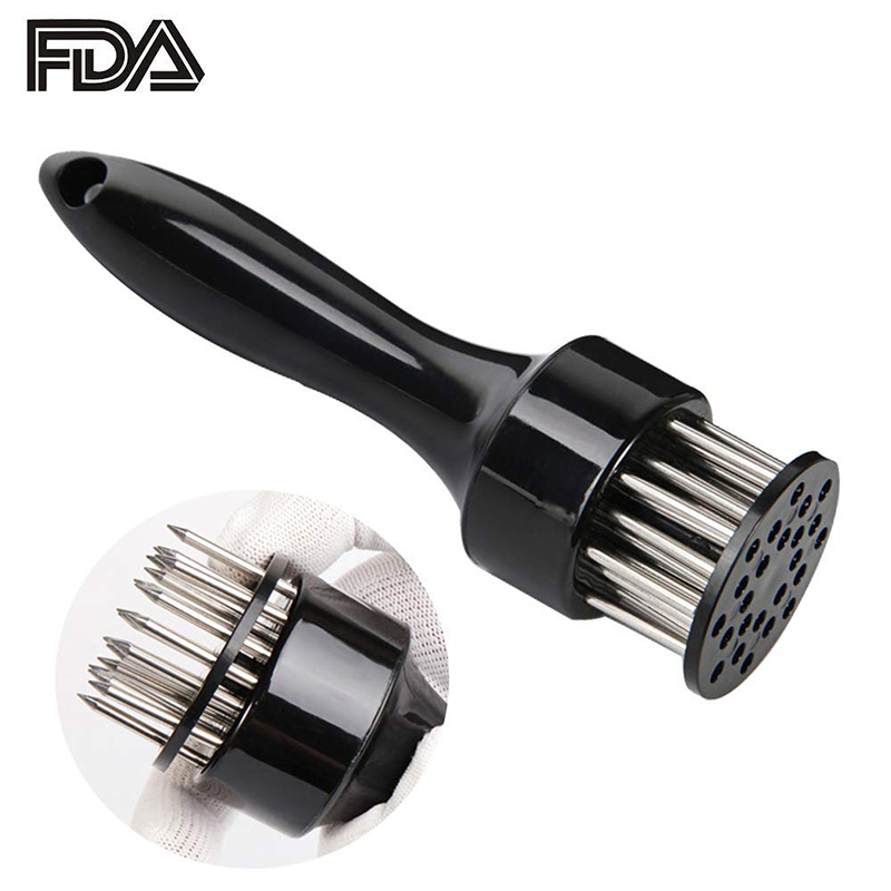 Meat Tenderizer Tool Kitchen Gadget Jacquard Meat Tenderizers 21 Blades Stainless Steel Meat Tenderizers Needle