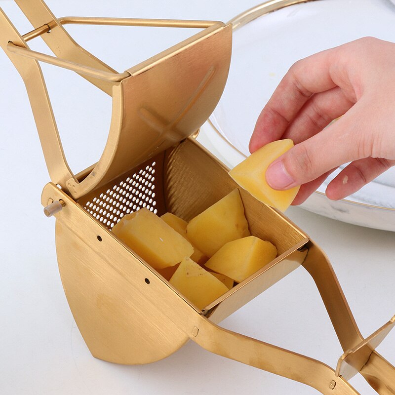 Kitchen Tools Potato Masher Ricer Maker Tool Stainless Steel Manual Fruit Pomegranate Squeezer Orange Lemon Juicer Hand Press