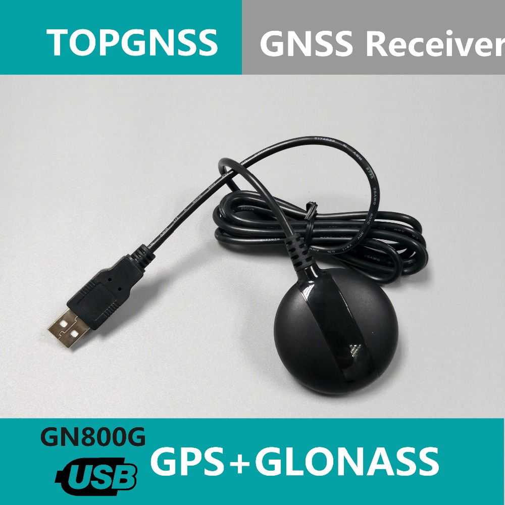 Topgnss usb glonass gps modtager  m8030 dual gnss modtager modul antenne, flash, bærbar pc ,gn800g, bedre end bu -353 s 4 g- mus