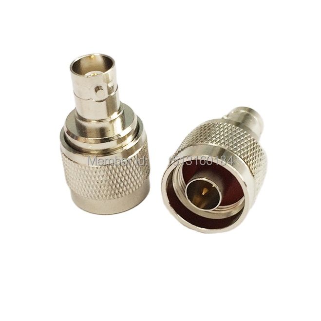 1Pc N Stekker Naar Bnc Vrouwelijke Jack Rf Coax Adapter Converter Connector Recht Vernikkeld