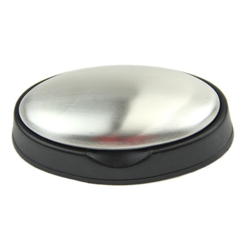 Rustfritt stål såpe hånd eliminerer lukt lukt luktfjerner holder inkludert (88mm x 46mm x 19mm)