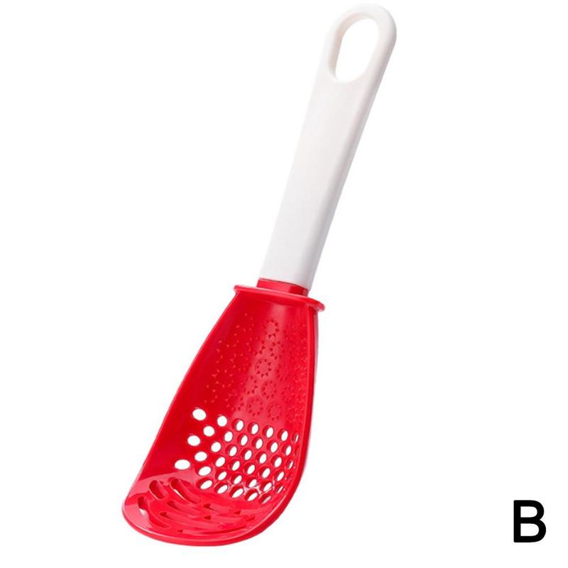 Japanese Cuisine Spoon Multifunctional Colander Baby Mashed Potato Mashed Ginger Food Supplement Grinder J6E6: B