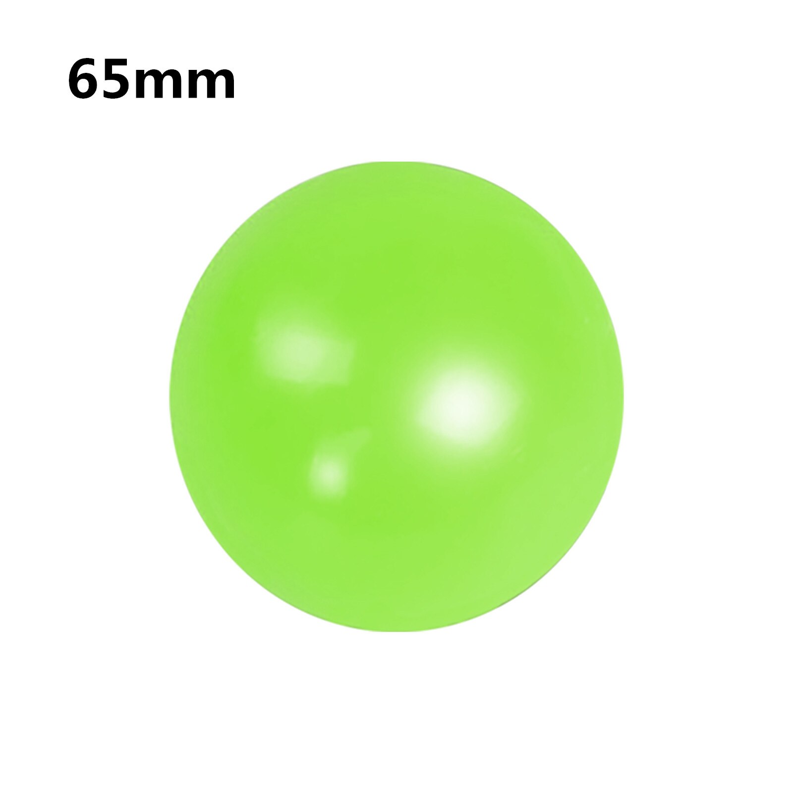 Stick Wall Ball Stress Relief Ceiling Balls Squash Ball Globbles Decompression Toy Sticky Target Ballceiling Light Ball: J 65mm