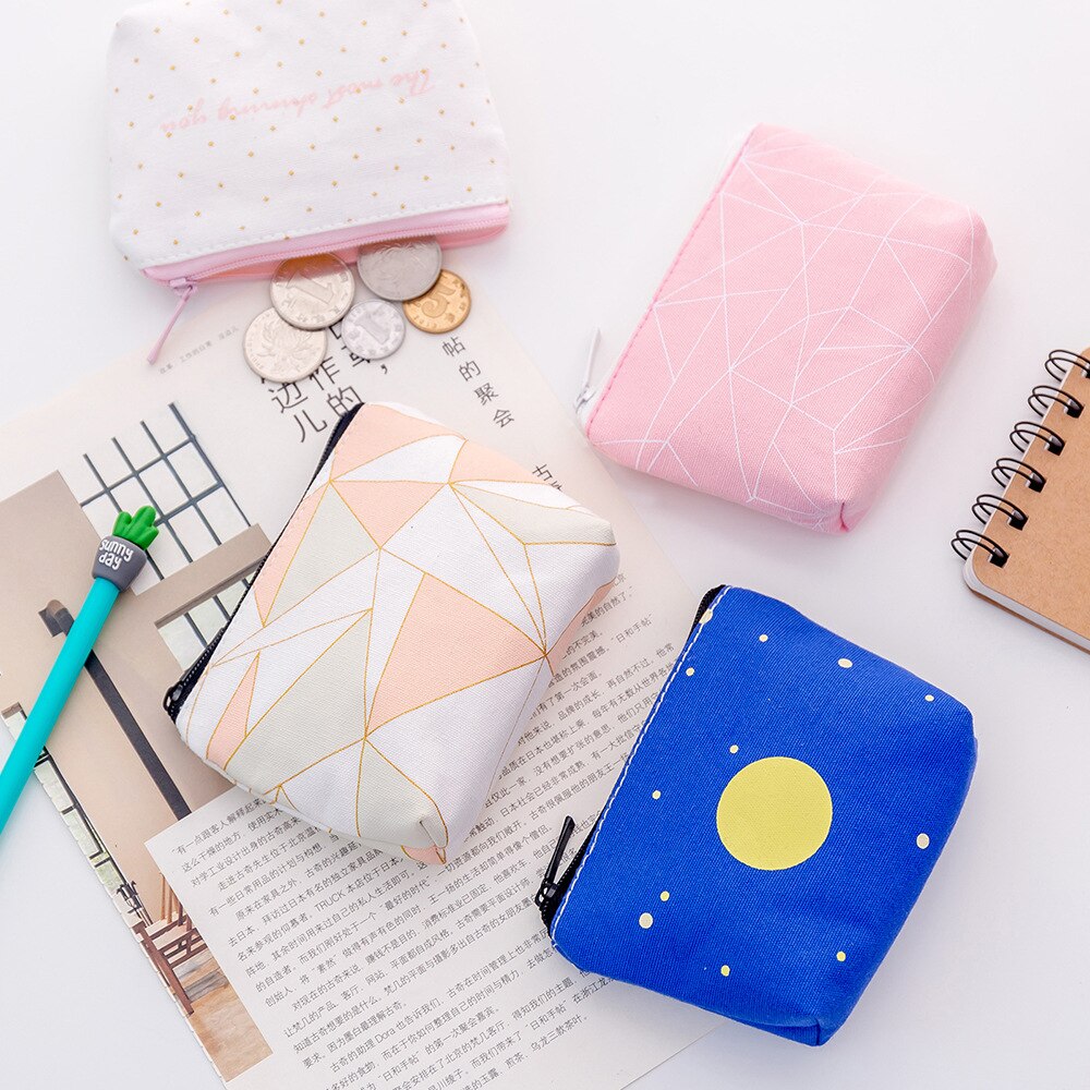 Donne della Tela di Canapa Della Borsa Della Carta di Chiave Mini Borsa Del Sacchetto Della Ragazza Dei Capretti Dei Bambini Carino Piccolo sacchetto della Chiusura Lampo Della Borsa Della Moneta del Supporto di Carta Del Sacchetto Del Raccoglitore cassa Del Sacchetto Del Sacchetto