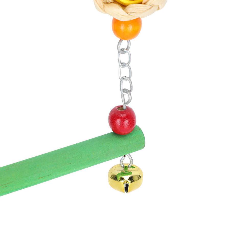 Swing Pet Swing Large Swing Wooden Safety Toy Pet Chicken Toy Chewing for Parrots Pets