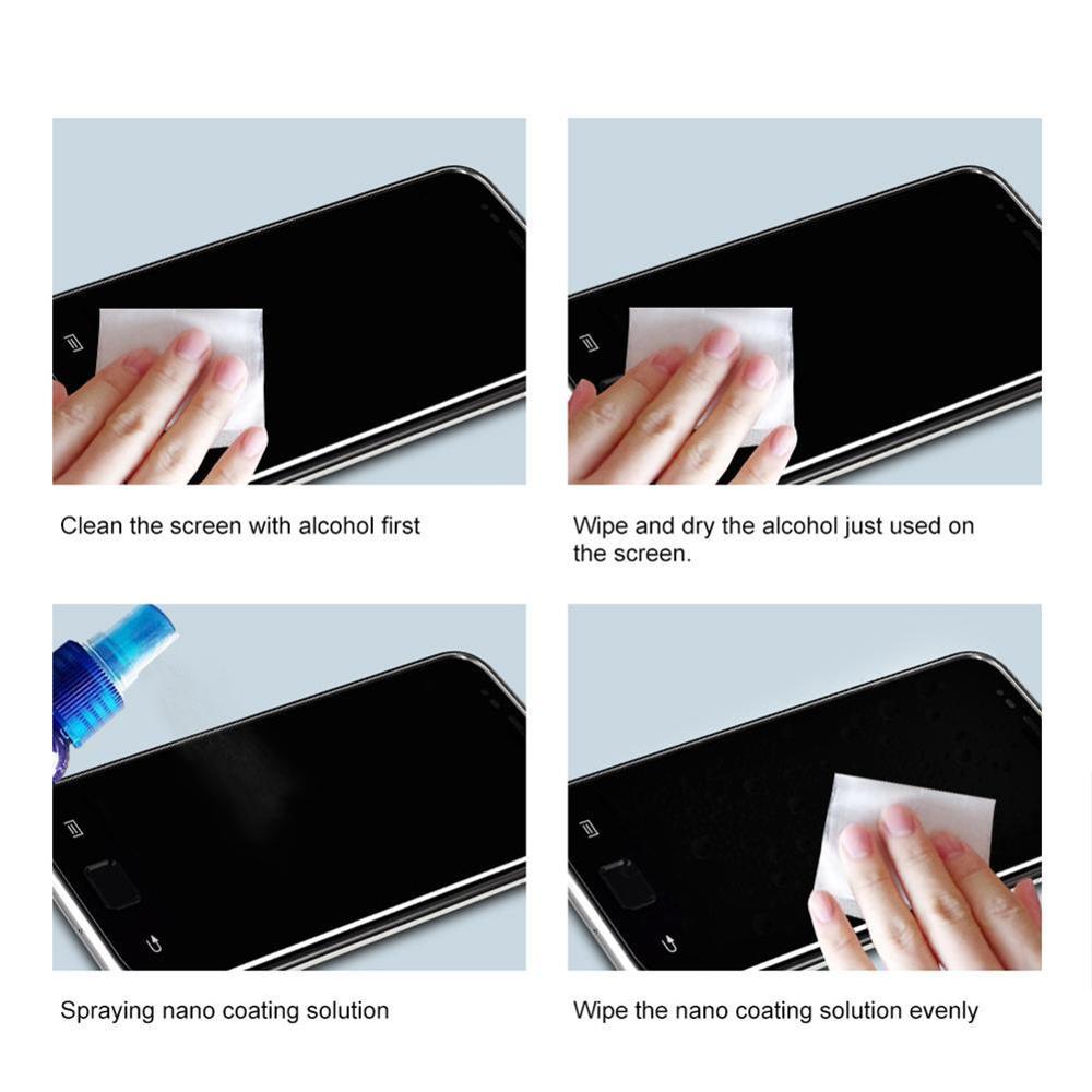 30ml Nano liquide protecteur d'écran Film pulvérisation téléphone portable Nano revêtement Solution résistant aux rayures téléphones Protection