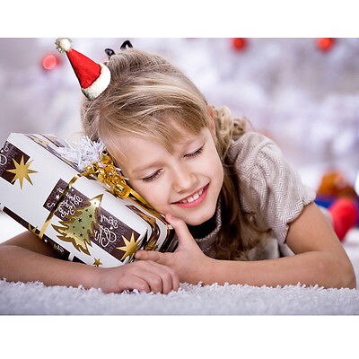 Leuke Kids Kerst Hoed Kerstman Cap Meisje Sneeuwpop Haarspeld Feestelijke Ornament Xmas Party Decor