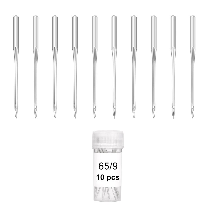 10Pcs Household Sewing Machine Needles With Bottle Universal Regular Round Head Stainless Steel Needles For DIY Sewing: Type5
