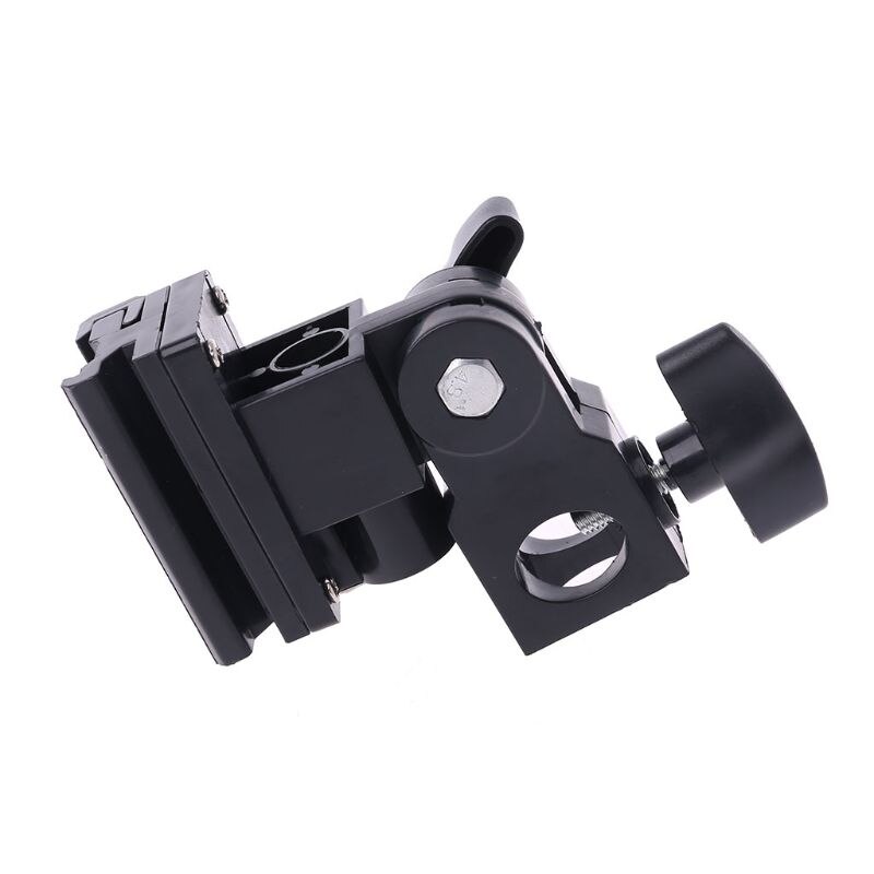 Photo Flash Adattatore Hot Shoe Mount Girevole Luce Del Basamento della Staffa B Umbrella Holder