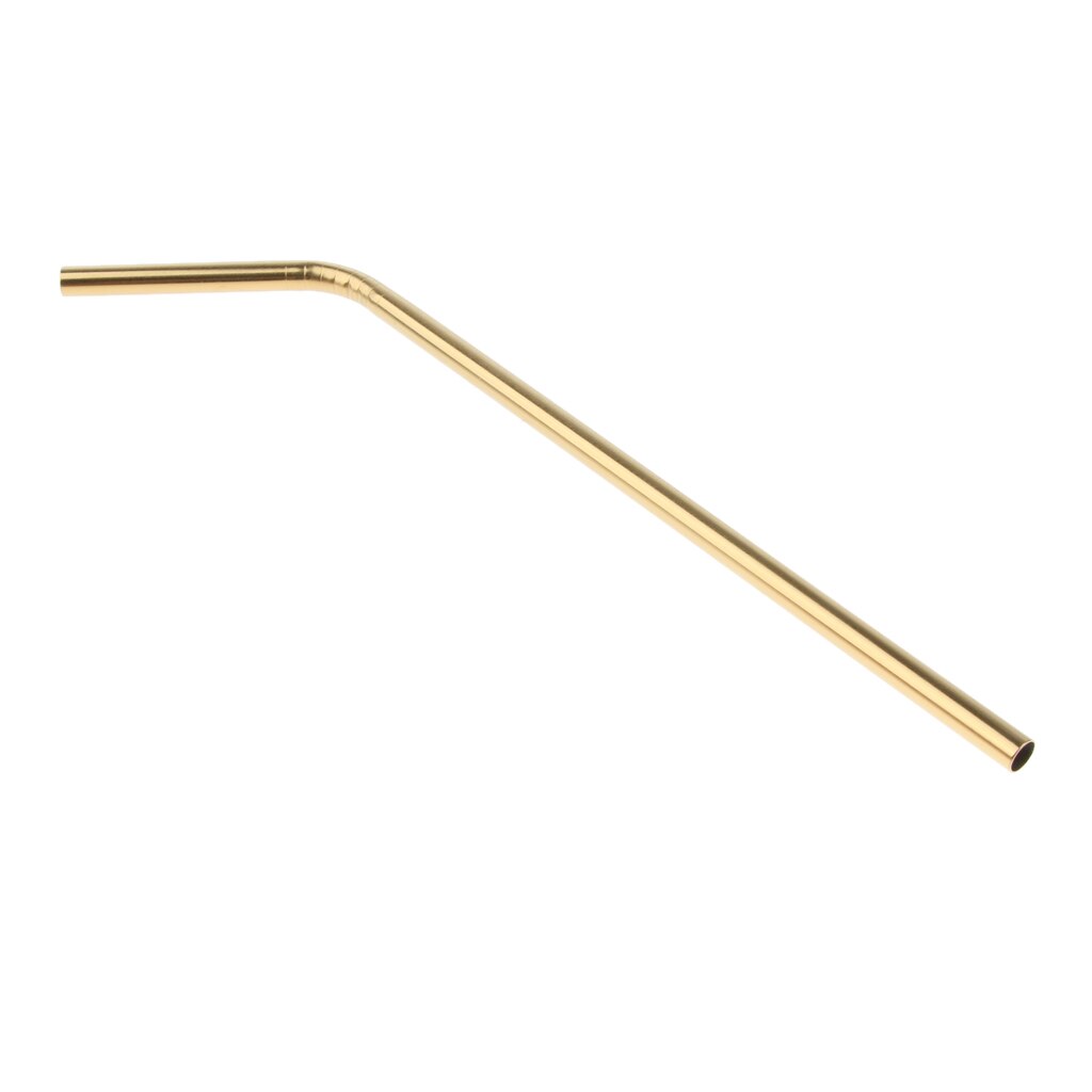 10 Pieces Stainless Steel Drinking Straws Reusable For Tumblers 21cm, Bent