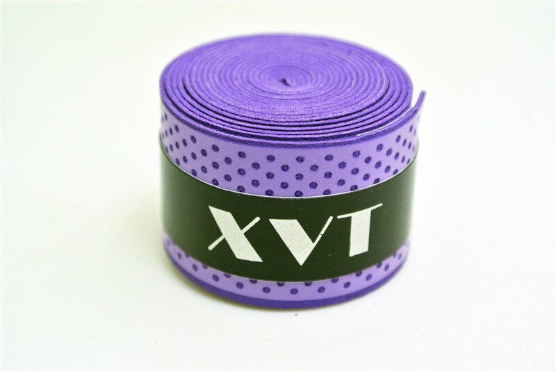 XVT eco-friendly Badminton/ Table Tennis Handle grip tape Tennis racket overgrip / squash Tape / fishing rod Tape 5pcs/lot: Purple